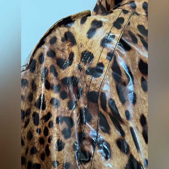 DOLCE & GABBANA Leopard Trench TRENCH COAT - Picture 12 of 12